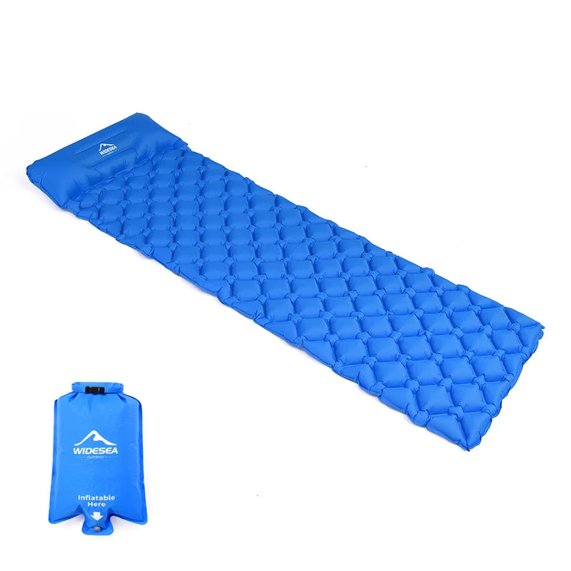 Inflatable Camping Mattress with Optional Air Bag - Ultralight