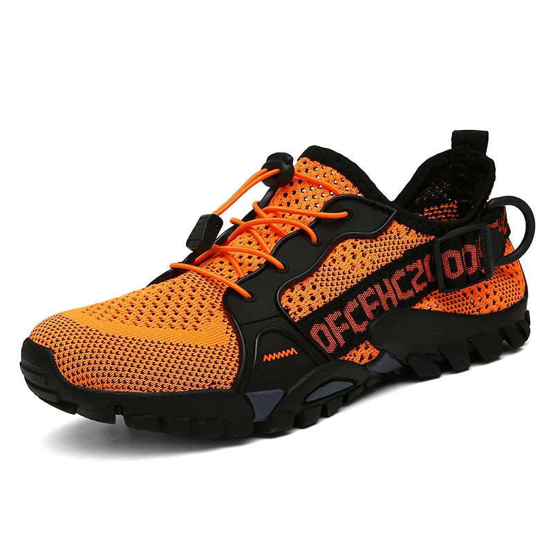 Unisex Hiking Shoes - Breathable Mesh Outdoor Non-slip Light Walking, Trekking, Beach Wading Shoes