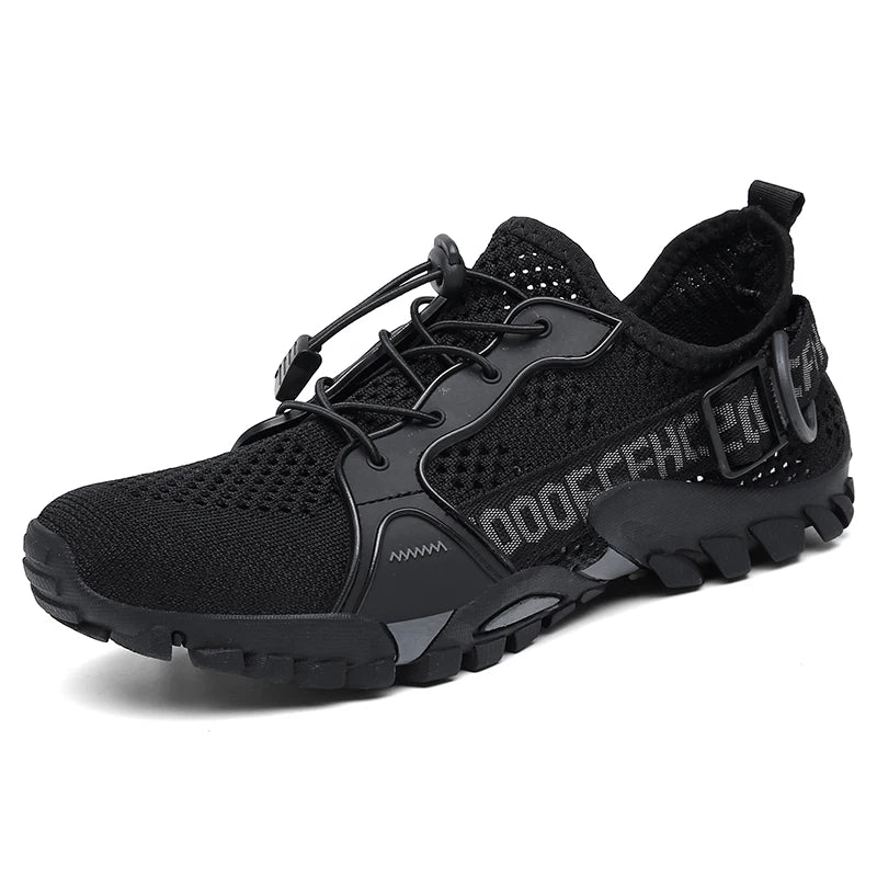 Unisex Hiking Shoes - Breathable Mesh Outdoor Non-slip Light Walking, Trekking, Beach Wading Shoes