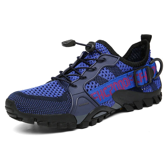 Unisex Hiking Shoes - Breathable Mesh Outdoor Non-slip Light Walking, Trekking, Beach Wading Shoes